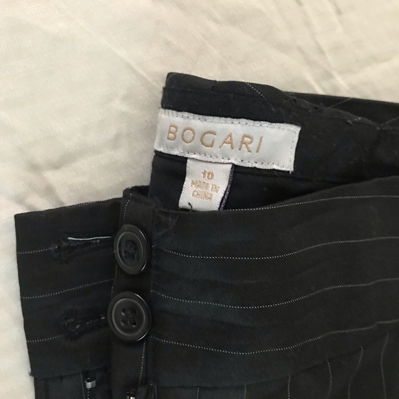 NWOT Beautiful Black and a white Stripe Pants - Picture 4 of 9